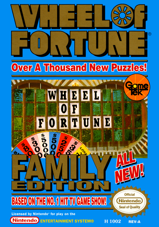 Wheel of Fortune - Family Edition (USA) box art